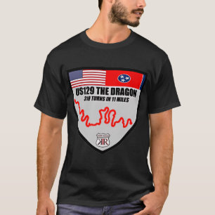 Camiseta Us129 La cola del dragón de los acuerdos Escudo de