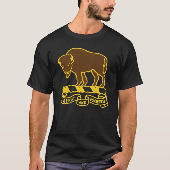 Camiseta US 10.º Regimiento de Caballería (Soldados de Búfa (Anverso)