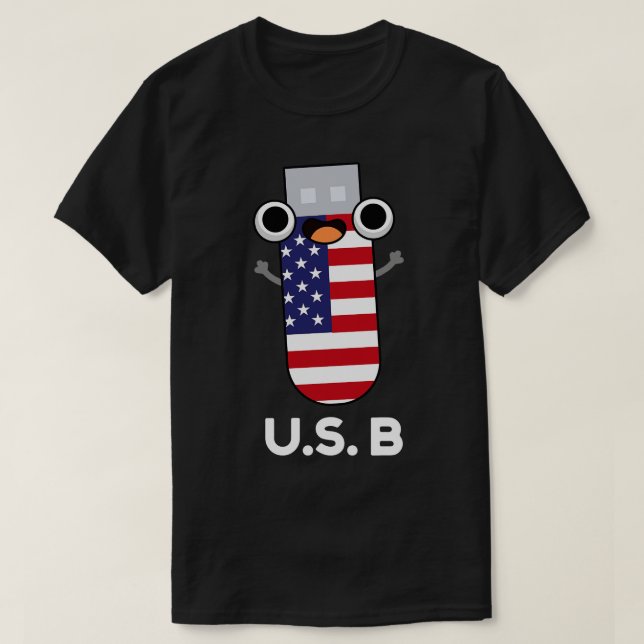 Camiseta US B graciosa US Pun (Diseño del anverso)