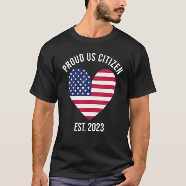 Camiseta US Citizenship Decoration American New USA Citizen (Anverso)
