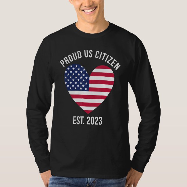 Camiseta US Citizenship Decoration American New USA Citizen (Anverso)