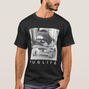 Camiseta Us Doug The Pug Life Board 01