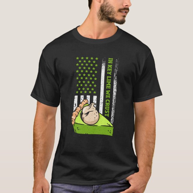 Camiseta Us Flag In Key Lime We Crust (Anverso)