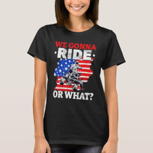 Camiseta US Flag Quad ATV Vamos A Montar O Qué