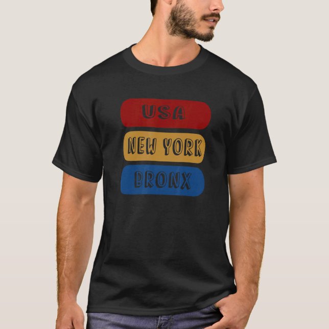 Camiseta US New York Bronx (Anverso)