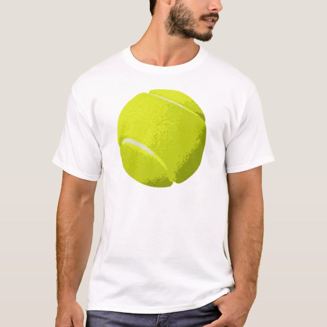 Camiseta US Open artístico Wimbleton de la pelota de tenis (Anverso)