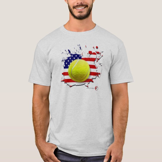 CAMISETA US OPEN DEL TENIS (Anverso)