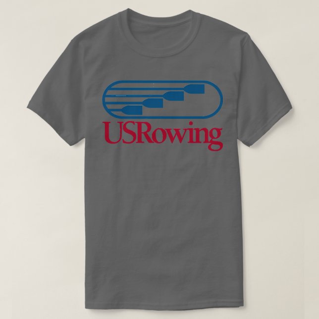 Camiseta Us Rowing white (Diseño del anverso)