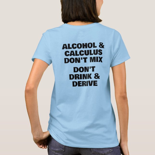 Camiseta US Spyder Ryders - Alcohol & Calculus (Reverso)