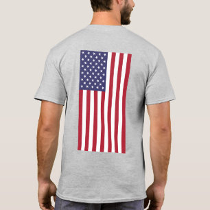 Camiseta US Spyder Ryders - Bandera de EE. UU. vertical