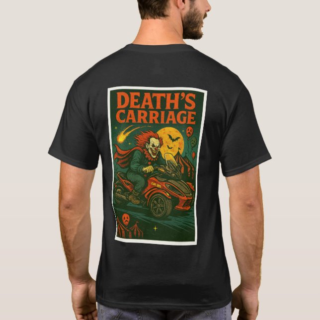 Camiseta  US Spyder Ryders - Death's Carriage (Reverso)