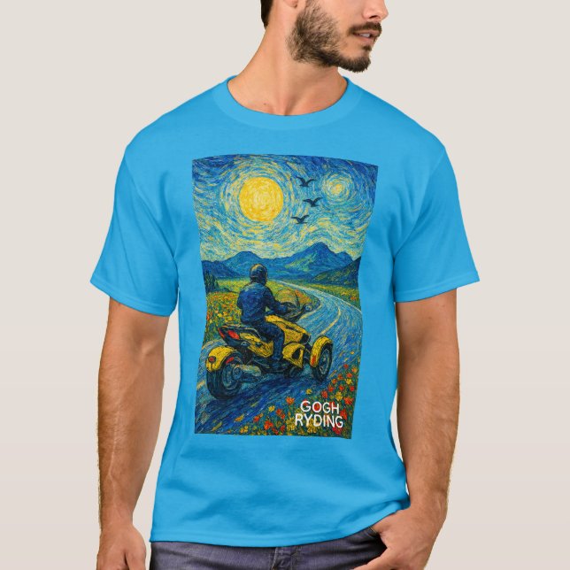 Camiseta US Spyder Ryders - Gogh Ryde 01 (Anverso)