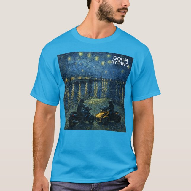 Camiseta US Spyder Ryders - Gogh Ryde 03 (Anverso)