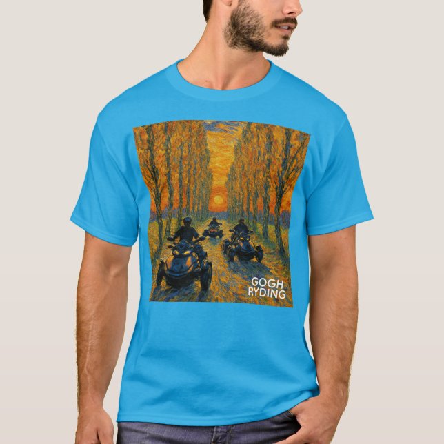 Camiseta US Spyder Ryders - Gogh Ryde 04 (Anverso)