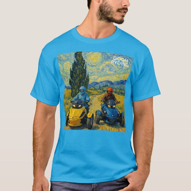 Camiseta US Spyder Ryders - Gogh Ryde 05 (Anverso)