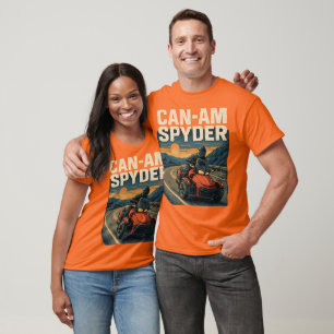 Camiseta US Spyder Ryders - Inclínate hacia él.