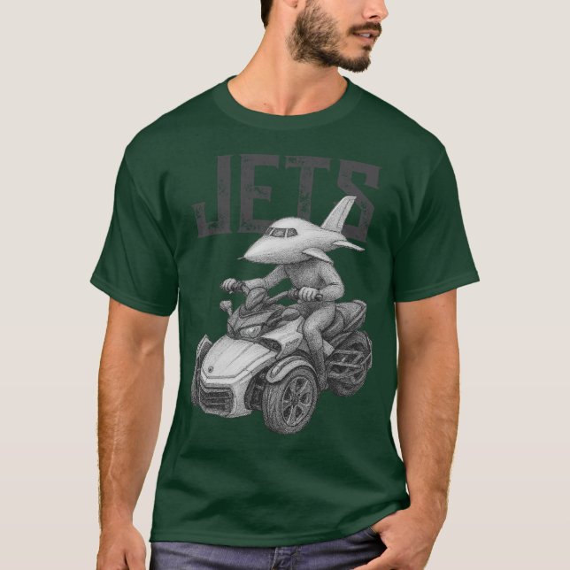 Camiseta US Spyder Ryders - Jets Spyder (Anverso)