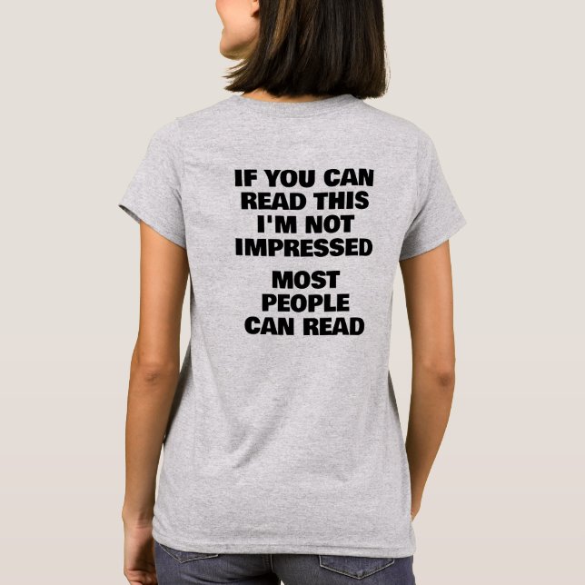 Camiseta US Spyder Ryders - Most People Can Read (Reverso)