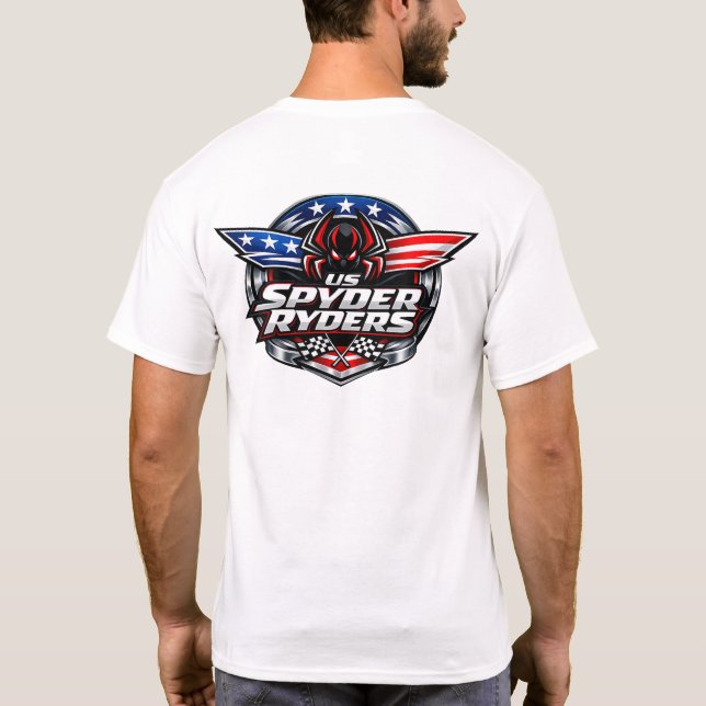 Camiseta US Spyder Ryders - RWB 2s (Reverso)