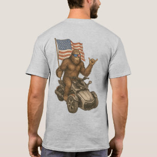 Camiseta US Spyder Ryders - Spyder BigFoot Bandera 2S