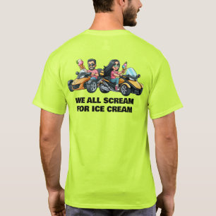 Camiseta US Spyder Ryders - Todos gritamos por helado