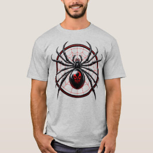Camiseta US Spyder Ryders - Viuda Negra Telaraña Redonda De