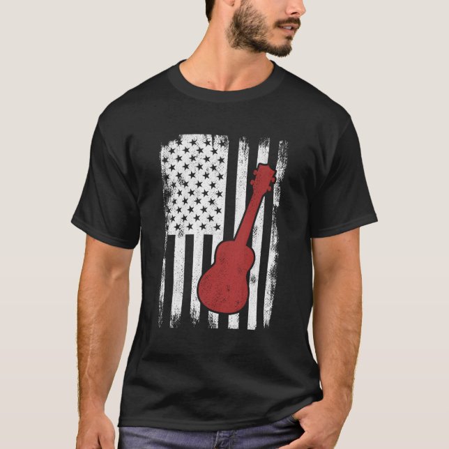 Camiseta Us Ukulele Player (Anverso)
