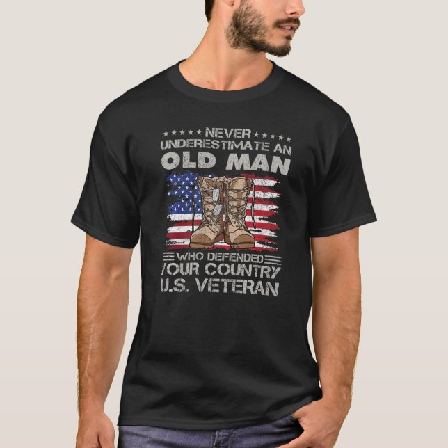 Camiseta US Veteran veterans day Us Patriot Premium (Anverso)