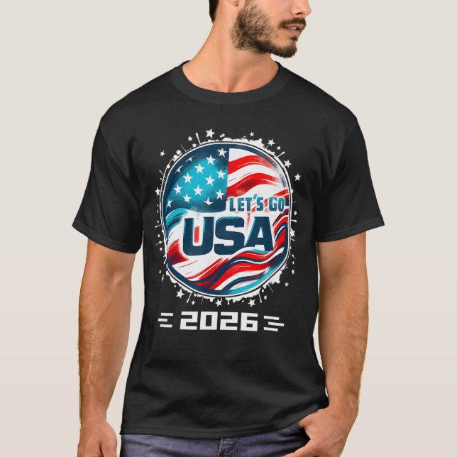 Camiseta USA 2026 Go United States Sport USAeam 2026 USA re (Anverso)