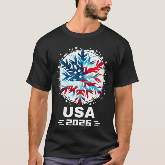 Camiseta USA 2026 Go United States Winter Sport USAeam 2026 (Anverso)