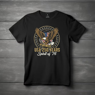 Camiseta USA 250.º Aniversario – América 1776–2026