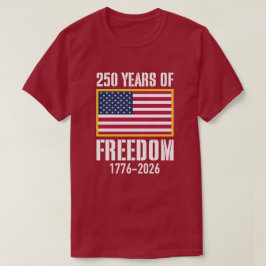 Camiseta USA 250 años de libertad