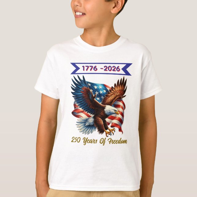 Camiseta USA 250 Years  (Anverso)