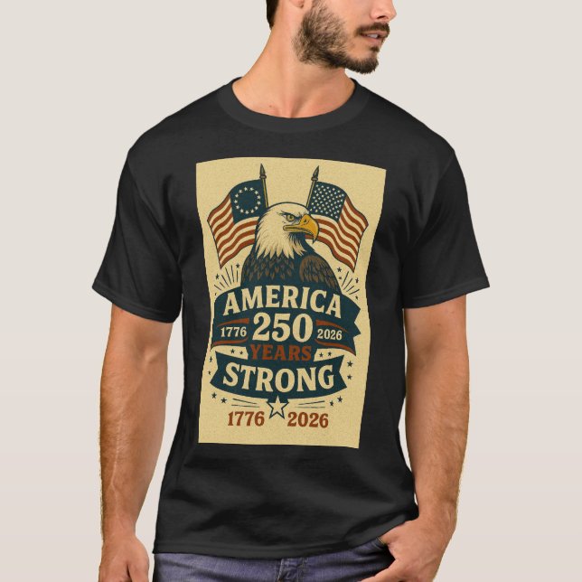Camiseta USA 250th Anniversary (Anverso)
