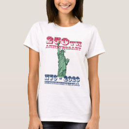 Camiseta USA 250th Anniversary Semiquincentennial Shirt 