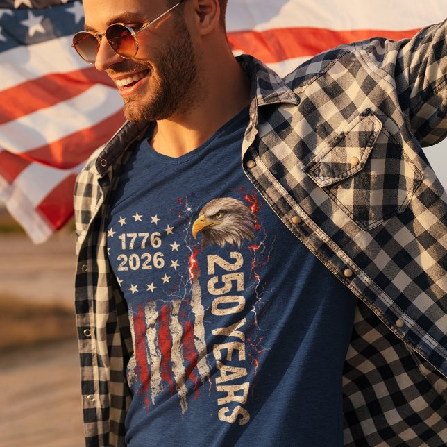 Camiseta USA 250th Year Anniversary Celebration (Subido por el creador)