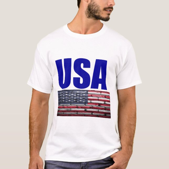 CAMISETA USA , AMERICA (Anverso)