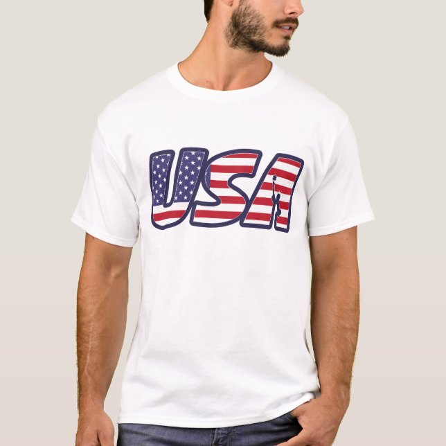 Camiseta Usa américa (Anverso)