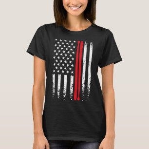 Camiseta Usa American Flag Retro Music Drummer Drummer Stic