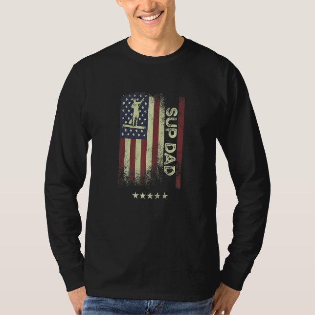Camiseta USA American Flag  SUP Dad  1 (Anverso)