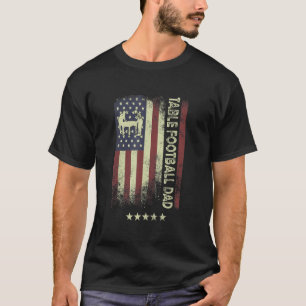 Camiseta USA American Flag Table Football Dad 1