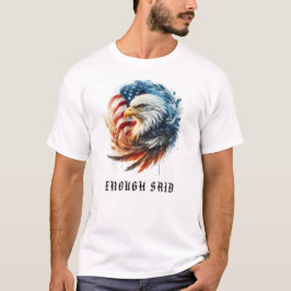 Camiseta *~* USA AP16 Bandera circular estadounidense Águil
