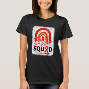 Camiseta Usa Arcoiris Rojo Para Amar La Semana De La Cinta