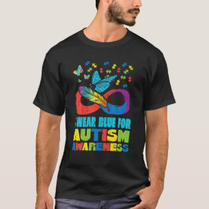 Camiseta Usa Azul Para Concientizar Sobre El Autismo Maripo