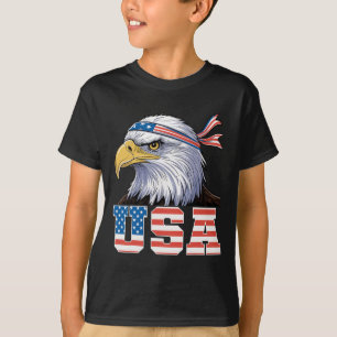 Camiseta Usa Bandera Americana Hombres Mujeres Niñ