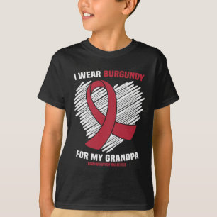 Camiseta Usa Borgoña Para Awaren Por El Aneuralismo Cerebra
