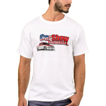 Camiseta USA Car Show Nationals blanca