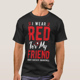 Camiseta Usa El Rojo Para Mi Amigo Mon De Concienciación So