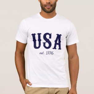 Camiseta USA Est. 1776 4 de JULIO, patriótico 4 de julio