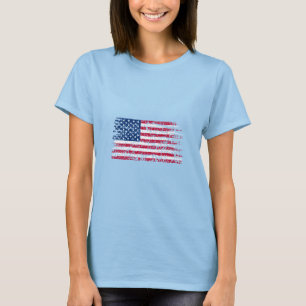 Camiseta USA Flag